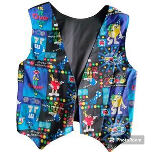Vintage New Year's M&Ms Millennium vest large